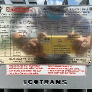 MÁY BIẾN ÁP ECOTRANS THIBIDI