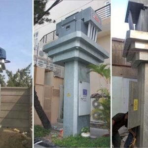 Trạm Biến Áp Trụ Thép Đơn Thân