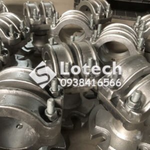 Kẹp Cực Đỡ 1 Ống Thanh Cái Lắp Trên Sứ