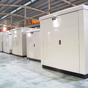 Vỏ Trạm Biến Áp Trọn Bộ Thép Sơn Tĩnh Điện