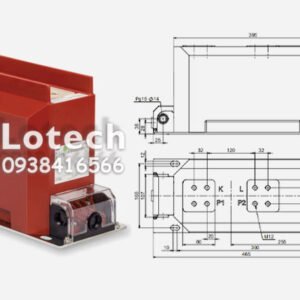 Biến Dòng ABB TPU 46.41 2500/5/5/25A 10.5kV