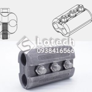 Kẹp Cực 2 Dây ACC Song Song 3 Bu Lông