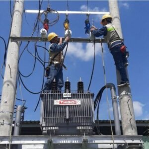 Báo giá trạm biến áp 3 pha kiểu trạm giàn