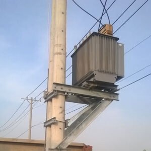 Trạm Biến Áp Trụ Ghép - Bộ Đà Trạm Ngồi