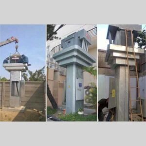 Trạm Biến Áp Trụ Thép Đơn Thân