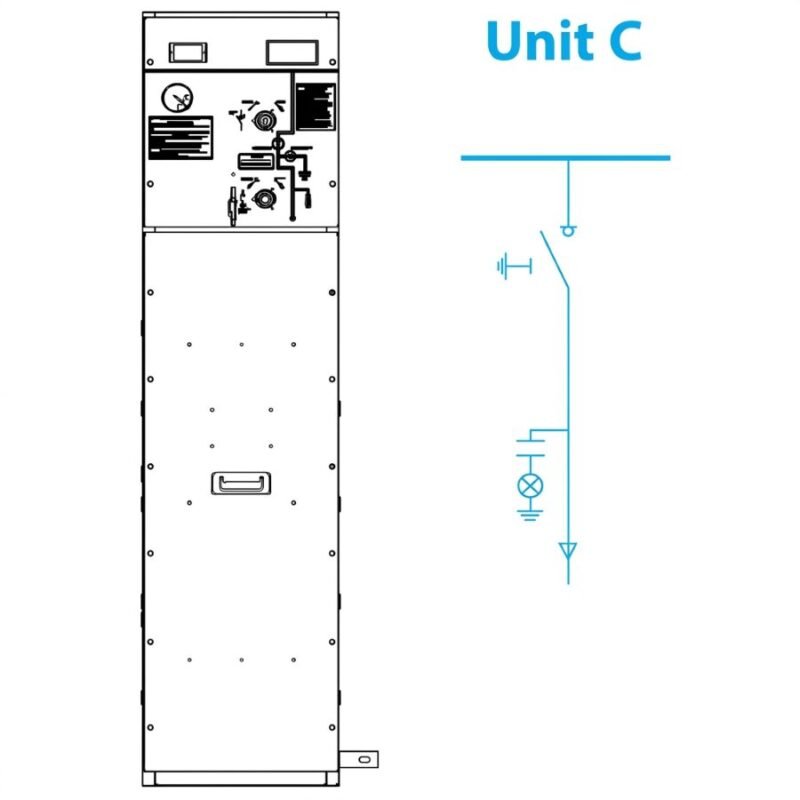 Tủ RMU CHINT NG7-24 Ngăn C (LBS) 630A 20kA/3s