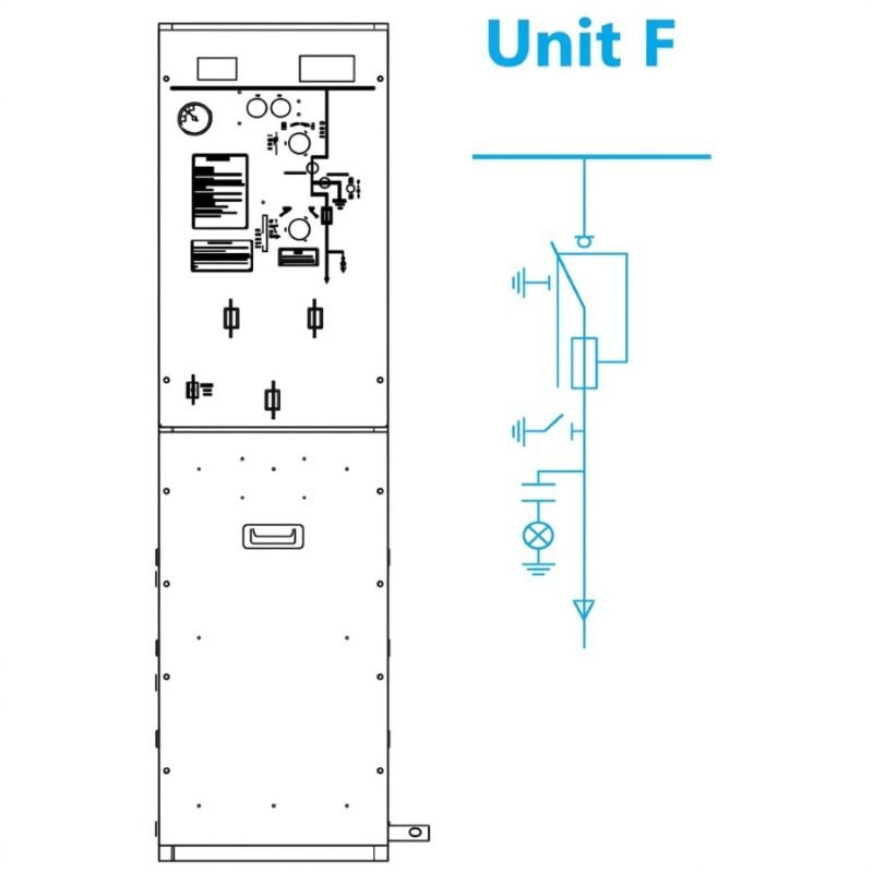 Tủ RMU CHINT NG7-24 Ngăn F 20kA/3s – Bảo Vệ Máy Biến Áp