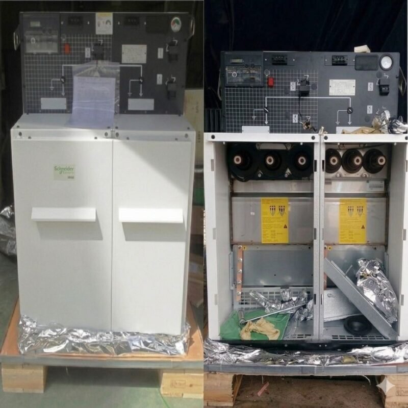 Tủ RMU Schneider 2 ngăn RM6, NE-DI 630A 20kA/3s 24kV