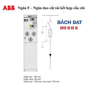 Tủ trung thế RMU ABB Safeplus F 630A- 24kV 21kA/3s