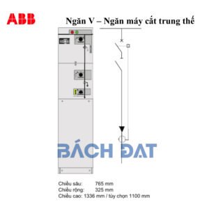 Tủ trung thế RMU ABB Safeplus V 630A- 24kV 21kA/3s