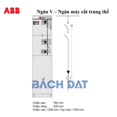 Tủ trung thế RMU ABB Safeplus V 630A- 24kV 21kA/3s