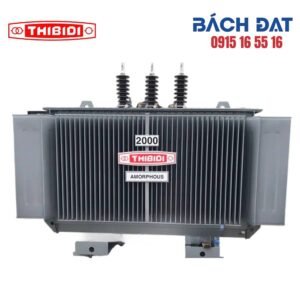Máy biến áp 3 pha Amorphous kiểu kín 2000kVA