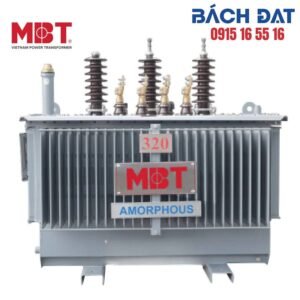Máy biến áp 3 pha dầu Amorphous kín 320kVA MBT