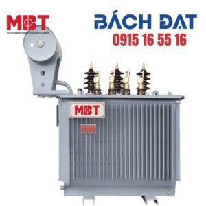 Máy biến áp 3 pha MBT kiểu Silic hở 560kVA